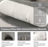 BATTOP Pregnancy Pillows with Cooling Cover,Maternity Body Pillow for Sleeping,Support for Back,HIPS,Legs,Belly
