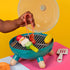 B. toys Mini Chef BBQ Grill Playset, Pretend Play Toy Grill & Food Set for Kids 3 Years + (16 Pcs)