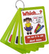 Rechardy Question Words Flashcards, English Sentences Grammar Learning Pocket Cards for Kindergarten