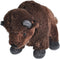 Wild Republic Cuddlekins Bison Plush, Stuffed Animal, 8 Inches, Gifts for Kids, Plush Toy