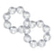 Green Sprouts Cool Ring Teether (2 Pack), Clear - 6mo+