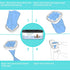 Chariholis 6 Packs 810 Jumbo Square Refills Disposal Bags Refill Compatible with Diaper Genie Compact and Select Pails