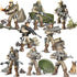 8 PCS Building Block City Policeman Action Mini-Figures with Military Weapons Accessories, SWAT Model Equipment