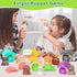 Toddler Toys for 1 2 3 Year Old, 20 Pcs Dog Toys for Kids, Montessori Educational Counting and Matching Toys