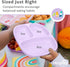 3 Set 3-7.37" 7.37" 1.25" Re-Play Toddler Plates with Dividers - Deep-Walled Compartments Divided Plates for Kids