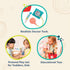 18+ B. toys Mini Doctor Care Kit with Realistic Tools for Toddlers & Kids Educational Toys for Role Play & Imaginative