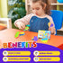 Sensory Fidget Magnet Toys for Kids: Silicone Magnetic Sliders Stress Fidgets for Autism, Stress Small Fidget Toys