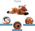 17 inches The Petting Zoo Fawn Stuffed Animal, Gifts for Kids, Wild Onez Zoo Animals, Fawn Plush Toy