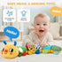 JoyCat 0-18 38 Tummy Baby Toys Months, Musical Crawling Caterpillar Plush Toy - Songs & Recording Feature, Bouncing