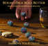 Set Set Metal DND Dice - Unique Round Hollow Orb Design for Better Rolling - Beautiful Dragon for Role Playing Games
