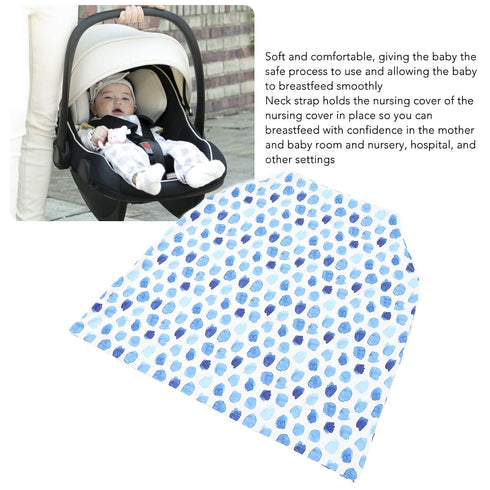 DAUZ Nursing Cover Towel for Feeding Breathable Washable Mother Breastfeeding Cover Safe and Warm Design Polyester