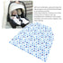 DAUZ Nursing Cover Towel for Feeding Breathable Washable Mother Breastfeeding Cover Safe and Warm Design Polyester