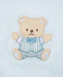 Little Me Baby Boy Newborn Bib and Burp Set, Light Blue, One Size