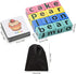 Wooden Blocks Spelling Game, Alphabet Puzzles Blocks, Montessori Learning Toy for Kids Ages