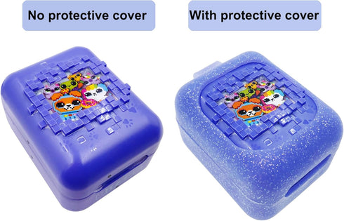 xcivi Anti-Slip Silicone Case Cover for Bitzee Interactive Toy, Protective Sleeve Skin for 3D Electronic Pets