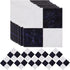 NUOBESTY 18Pcs Dollhouse Floor Sheet, Mini Floorboard Wood Dollhouse Flooring Decoration Accessories