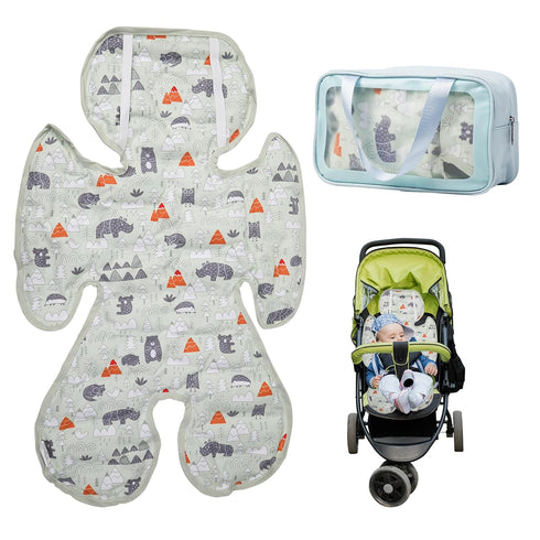 Car Seat Gel Baby Cooling Pad, Double Sided Breathable Ice Seat Liner for Stroller, Baby Chair, Child Safety Seat