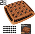 Magnetic Chess Game Set with 28 Pcs Magnetic Pieces for Family Game Night, 2-4 Players