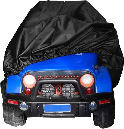 Kids Ride-On Toy Car Cover, Waterproof Outdoor Protective Cover for Electric Vehicles, Universal Fit (55" x 33" x 32")