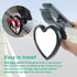 Baby Car Mirror Rear Facing, Convex Rear View Baby Mirrors, 360 Degrees Adjustable for Kids and Infants