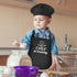 Kids Adjustable Apron and Chef Hat Set - “CHEF in Training” Funny Apron for Children
