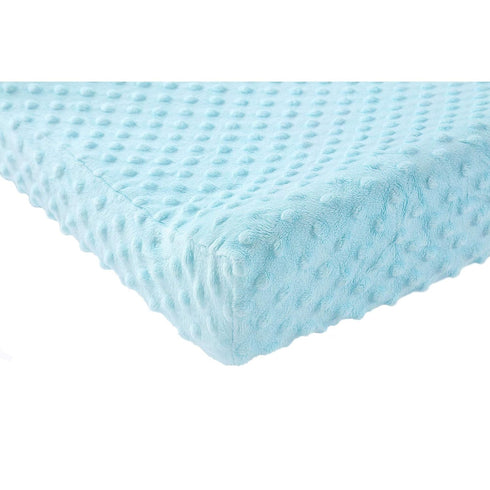 Baby Changing Pad Cover, Super Soft Plush Dot Diaper Changing Table Covers for Baby Girls and Boys, Fit 32"/34'' x 16"