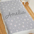 GearHot Personalized Baby Blanket for Kids Girls Boys. Custom Baby Blanket with Name for Newborn Swaddle Toddler