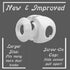 Door Knob Safety Cover for Kids - 5 Pack Baby Proof Door Knob Covers for Child Safety, White