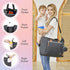 Dikaslon Diaper Bag Tote with Pacifier Case and Changing Pad, Large Travel Diaper Tote for Mom and Dad, Multifunction