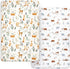 PHF Soft Mini Crib Sheet Set, 2 Pack Silky Comfy Pack N