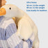 19.68 Inch Swan Stuffed Animal, 2.6 lbs Weighted Plush Goose Toy, Gifts for Kids