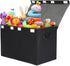 popoly Large Toy Box Chest Storage with Flip-Top Lid, Collapsible Kids Storage Boxes for Toys, 25"x13"x16"