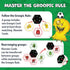 Groopic Monster's Style, A Rummy Strategy Card Game for Kids 8-12 & Adults, Family Games for 2-4 Players
