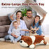 Vertintong 39.4" Soft Dog Plush - Huggable Stuffed Animal Pillow for Kids Birthday Gift - Large Cuddle Puppy Toy