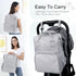 Backpack pack Diaper Bag with Changing Pad, Large Baby Bags with Stroller Straps & Insulated Pockets, Multifunction