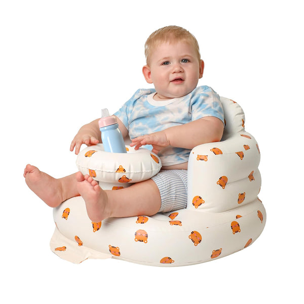 Solens Inflatable Baby Seat for Sitting Up with Tray & Back Support,