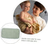 LOUYENOUS 6pcs Soft Muslin Washcloths Cotton Burp Cloths Newborn Girls Girls Burp Cloths