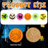 Deekin 300 Pcs Halloween Bouncing Balls, Glow in the Dark Rubber Party Favors for Boys and Girls Birthday Gifts