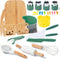 18 PCS Kids Cooking Sets Real, Montessori Kitchen Tools for Toddlers, Cooking