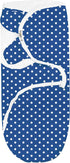 BaeBae Goods Navy Bicycle-Themed Swaddle Blanket (S/M)