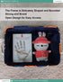 FANKANG Rectangular Laundry Basket, Nursery Storage Fabric Bin, Gift Baskets (Navl-ball game).