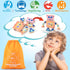 Playset, 3 4 5 6 KODATEK Wooden Snap-Together Building Toys, STEM Building Blocks, Take Apart Toys Fine Motor Skill