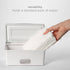 Ubbi Baby Wipes Dispenser, Baby Wipes Case, Baby Wipes Holder With Weighted Plate, Keeps Wipes Fresh And Non-Slip