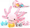 Aoriher 5 Pcs Axolotl Plush Set 24 Inch Mommy Axolotl Stuffed Animal