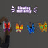 Yrinfay Glow in The Dark Butterfly Painting Kit, Arts and Craft Kit for Kids Age 5-12, Gifts for Boys & Girls
