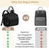 Large Diaper Bag Tote Lightweigt Diaper Tote Bag With Large Capacity Matching Changing Pad, Waterproof Design