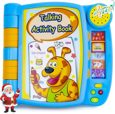 Talking Activity Book for 2 Years Old & Up - Sound Book
