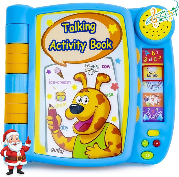 Talking Activity Book for 2 Years Old & Up - Sound Book