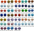 50pcs 14mm Silicone Polyhedron Pearl Beads for Keychain, Mom Necklace Making, DIY Craft Jewelry Accessory