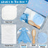 Set Baby Towels with Hood Newborn Gift - Gentle & Soft Baby Bath Towels Hooded w/Washcloths, Mittens, Brush, & Ultra